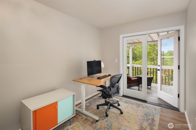 6369 23rd Ave SW, Seattle, WA 98106 - office space with light wood-style floors and baseboards