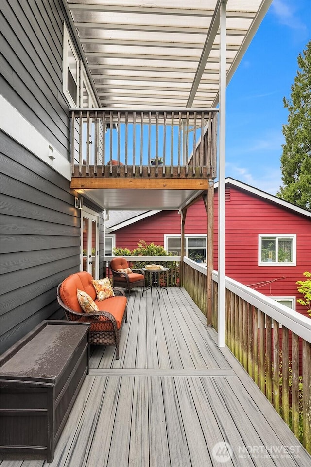 6369 23rd Ave SW, Seattle, WA 98106 - view of deck