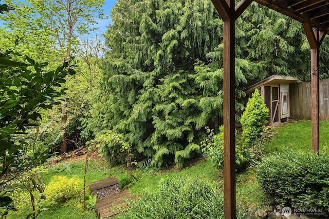6369 23rd Ave SW, Seattle, WA 98106 - view of yard featuring fence
