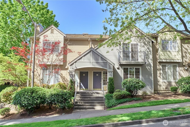 view of townhome / multi-family property