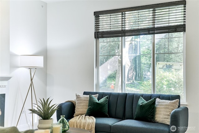 view of living area