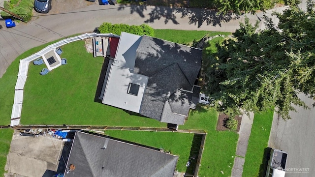 drone / aerial view