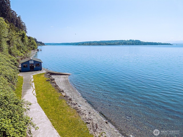 property view of water