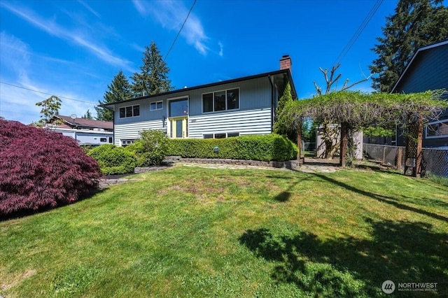 3507 222nd St SW, Mountlake Terrace, WA 98043 - view of front of property featuring a chimney
