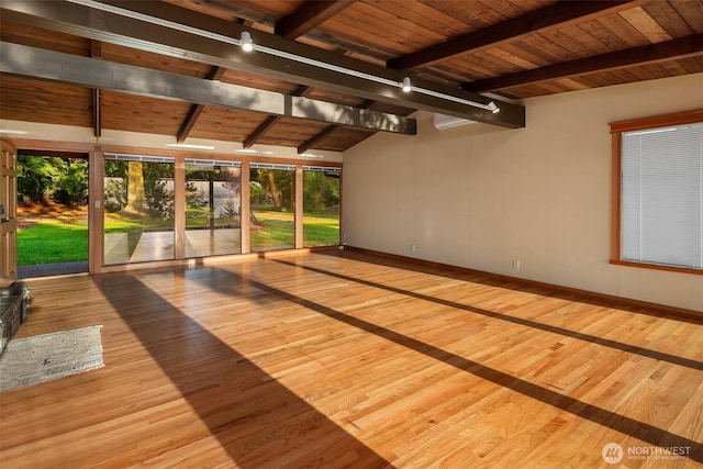 6256 Neupert Rd, Freeland, WA 98249 - unfurnished sunroom with beamed ceiling