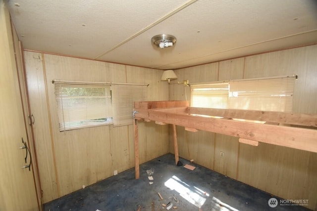 view of storage area