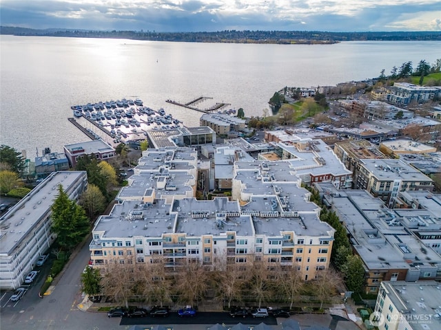 109 2nd St S Unit 523, Kirkland, WA 98033 - aerial view with a water view