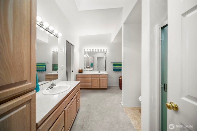 351 19th St NE Unit 10, East Wenatchee, WA 98802 - full bathroom with a sink and two vanities