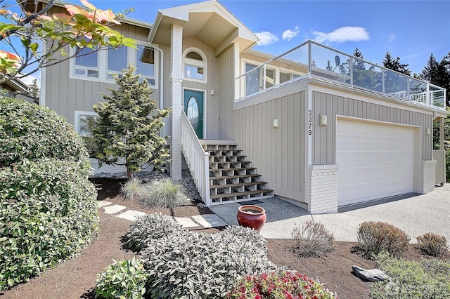 2279 Elger Park Rd, Camano Island, WA 98282 - view of front of house with a garage