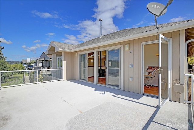 2279 Elger Park Rd, Camano Island, WA 98282 - view of patio with a balcony