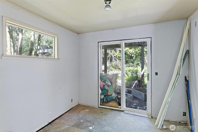 view of empty room