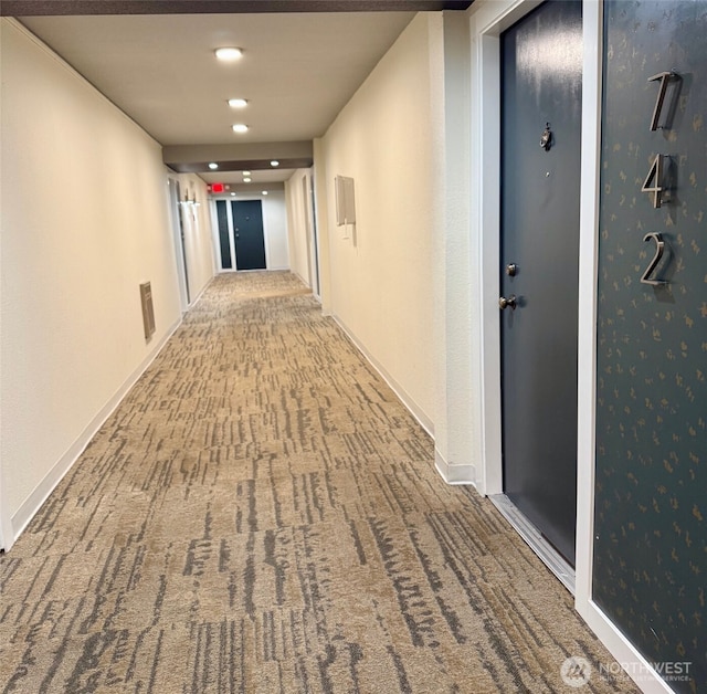6702 139th Ave NE Unit 742, Redmond, WA 98052 - corridor featuring carpet flooring and baseboards
