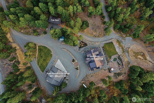 1571 Big Tail Rd, Cle Elum, WA 98922 - aerial view of property and surrounding area