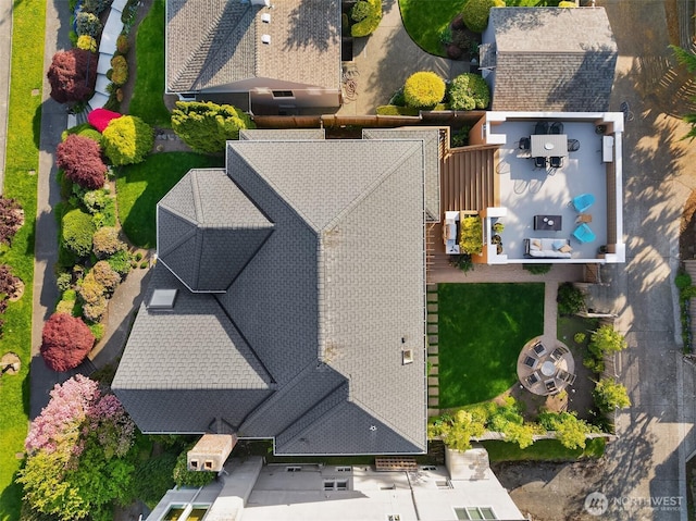 aerial view
