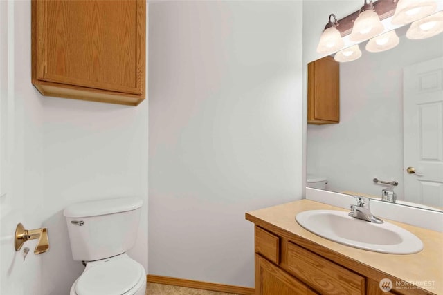 300 Range View Rd, Ellensburg, WA 98926 - half bath featuring toilet and vanity