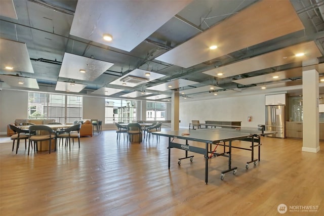 4961 Main St Unit 612, Tacoma, WA 98407 - playroom featuring light wood-style floors and baseboards