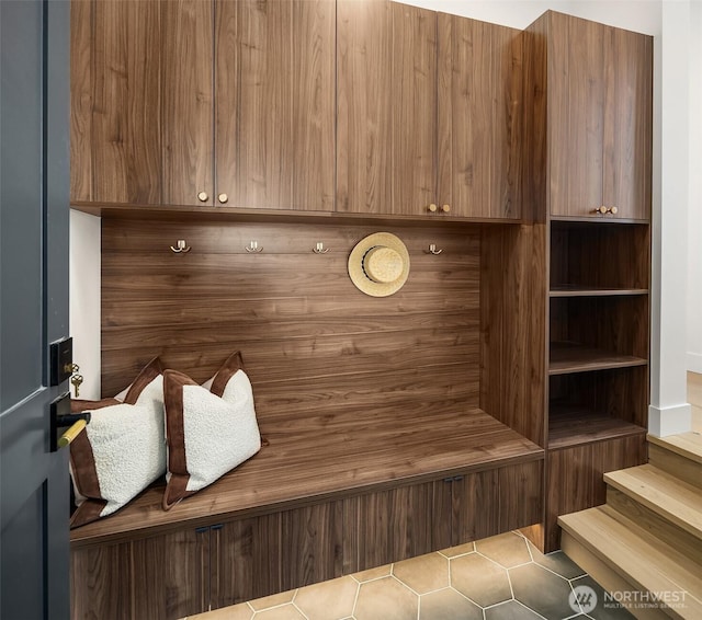 mudroom featuring a sauna