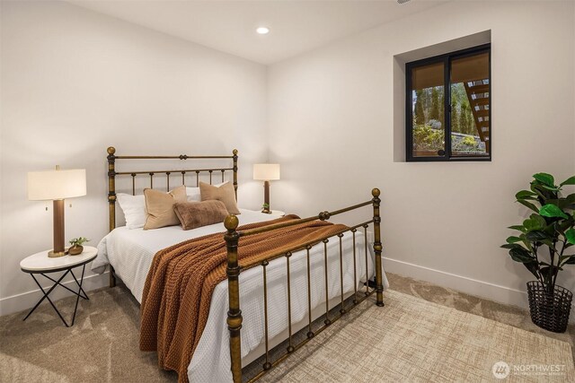 3230 290th Way NE, Redmond, WA 98053 - carpeted bedroom featuring baseboards and recessed lighting