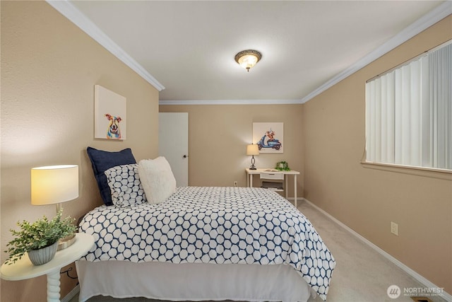 1319 Madrona Way NW, Gig Harbor, WA 98332 - carpeted bedroom with baseboards and ornamental molding