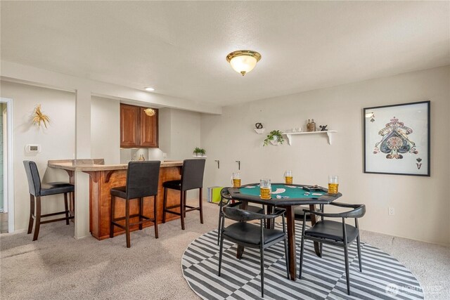 1319 Madrona Way NW, Gig Harbor, WA 98332 - game room featuring light colored carpet and indoor wet bar