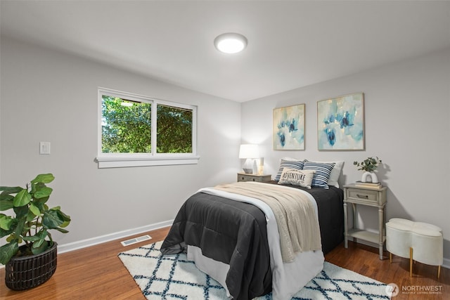18265 47th Pl NE, Lake Forest Park, WA 98155 - bedroom with wood finished floors