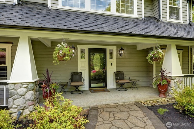 46707 SE 156th Pl, North Bend, WA 98045 - property entrance with a porch