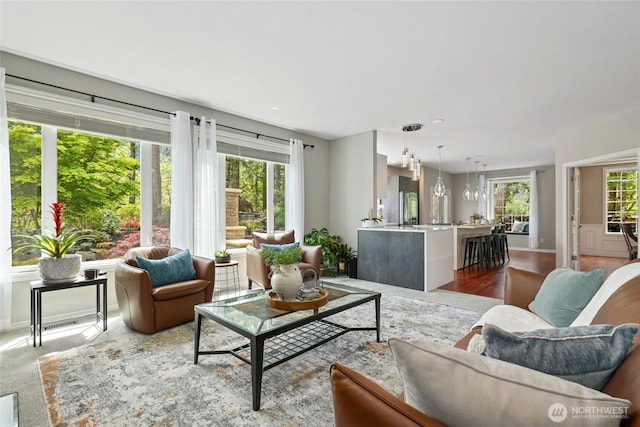 46707 SE 156th Pl, North Bend, WA 98045 - living area with healthy amount of natural light