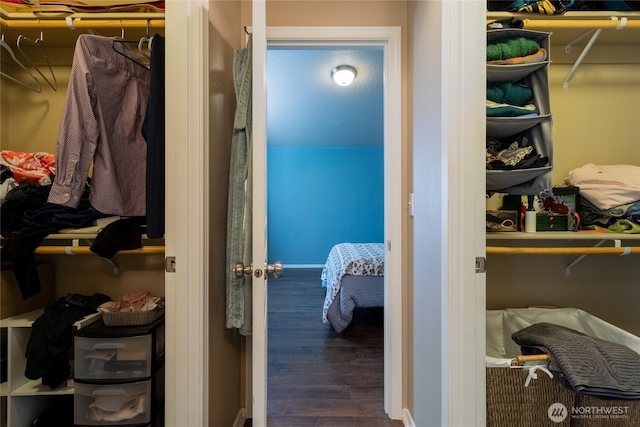 301 NE Danner Ln, College Place, WA 99324 - spacious closet featuring wood finished floors