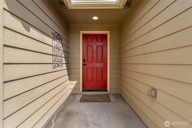 301 NE Danner Ln, College Place, WA 99324 - view of doorway to property