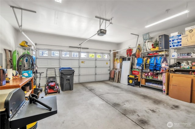 464 Dolphin Ave NE, Ocean Shores, WA 98569 - garage featuring a garage door opener