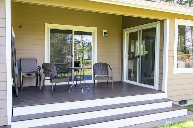 464 Dolphin Ave NE, Ocean Shores, WA 98569 - view of wooden deck