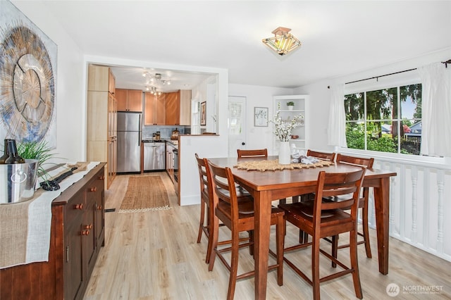 10515 NE 189th St, Bothell, WA 98011 - dining room with light wood-type flooring