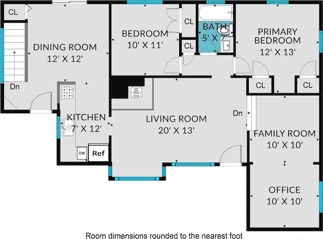 10515 NE 189th St, Bothell, WA 98011 - home floor plan