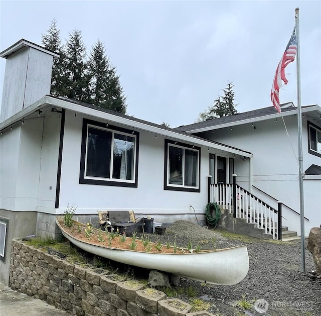 1017 Ballentine St, Raymond, WA 98577 - view of tri-level home