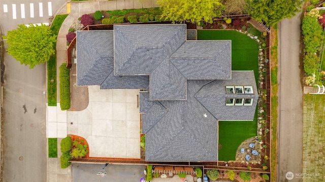 aerial view