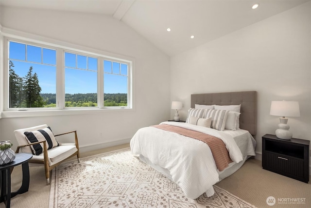 4815 Rosalind Rd NE, Bainbridge Island, WA 98110 - carpeted bedroom featuring recessed lighting and baseboards