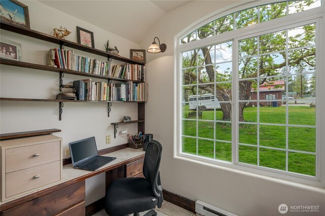 28405 59th Ave NE, Arlington, WA 98223 - home office with lofted ceiling