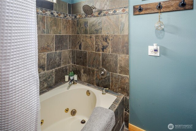 28405 59th Ave NE, Arlington, WA 98223 - bathroom featuring a combined bath / shower with jetted tub