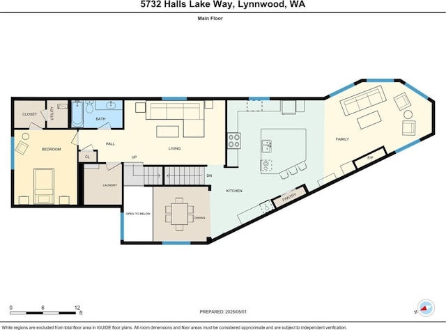5732 Halls Lake Way, Lynnwood, WA 98036 - floor plan