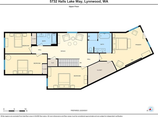 5732 Halls Lake Way, Lynnwood, WA 98036 - floor plan