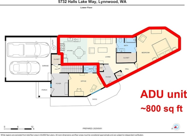 5732 Halls Lake Way, Lynnwood, WA 98036 - view of layout