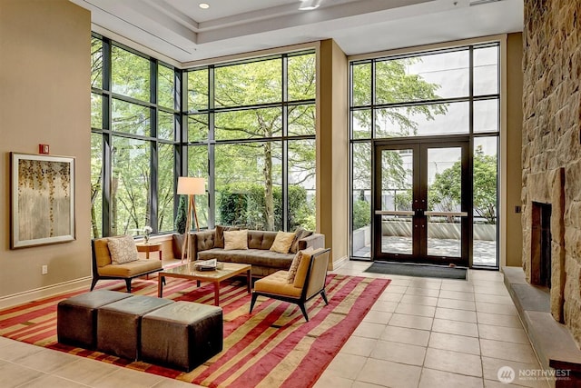 1420 Terry Ave Unit 603, Seattle, WA 98101 - community lobby featuring a high ceiling