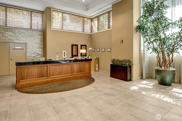 1420 Terry Ave Unit 603, Seattle, WA 98101 - reception featuring a high ceiling