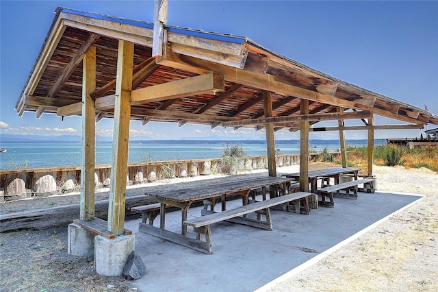 1892 Cascade View Dr, Camano Island, WA 98282 - view of home's community with a water view and a view of the beach