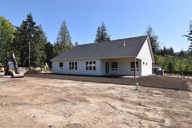 view of rear view of house