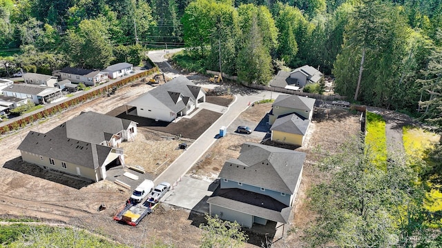 2600 42nd St, Bellingham, WA 98229 - aerial view of residential area with a forest