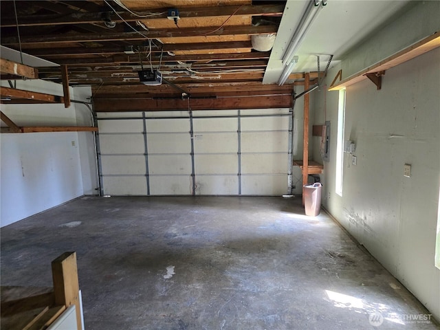 6307 168th St SW, Lynnwood, WA 98037 - garage featuring a garage door opener