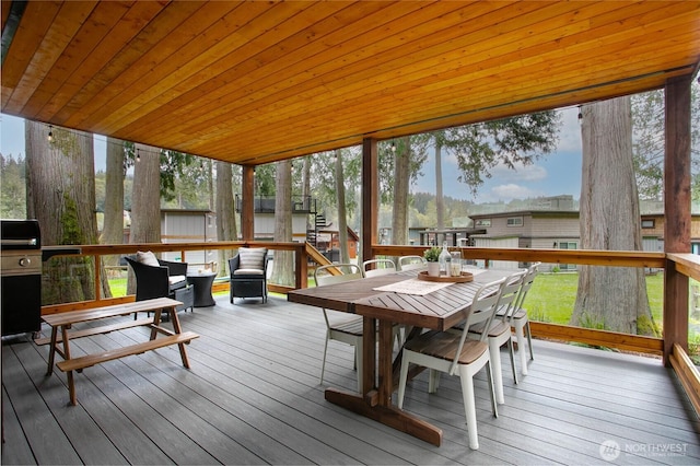 990 S Lake Whatcom Blvd Unit 9, Sedro Woolley, WA 98284 - view of sunroom
