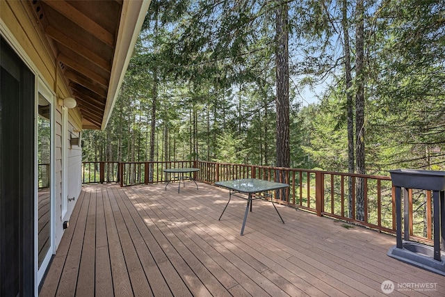 view of deck