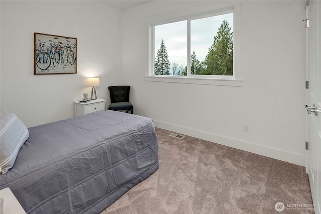 10675 SE 170th Pl, Renton, WA 98058 - bedroom with baseboards, carpet, and visible vents